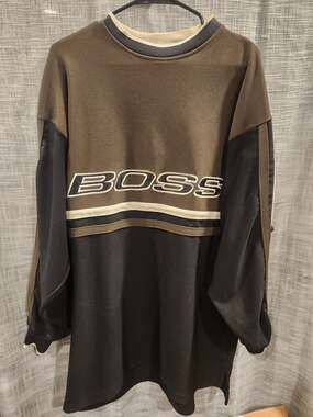 Vintage 90s Y2K BOSS IG Design 
Jersey long XL